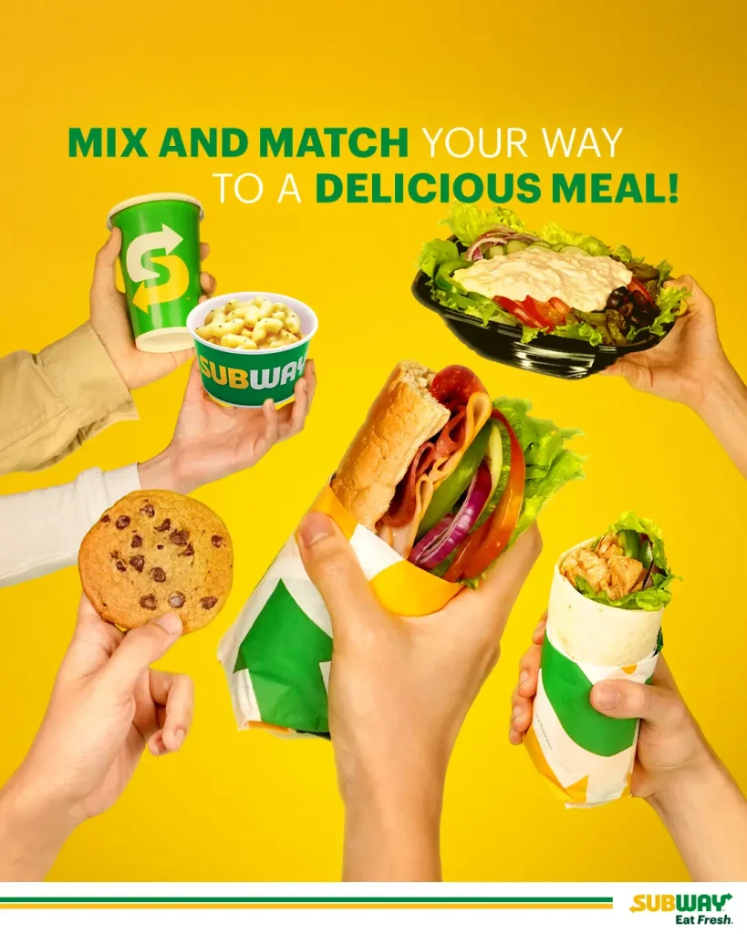 Subway Menu