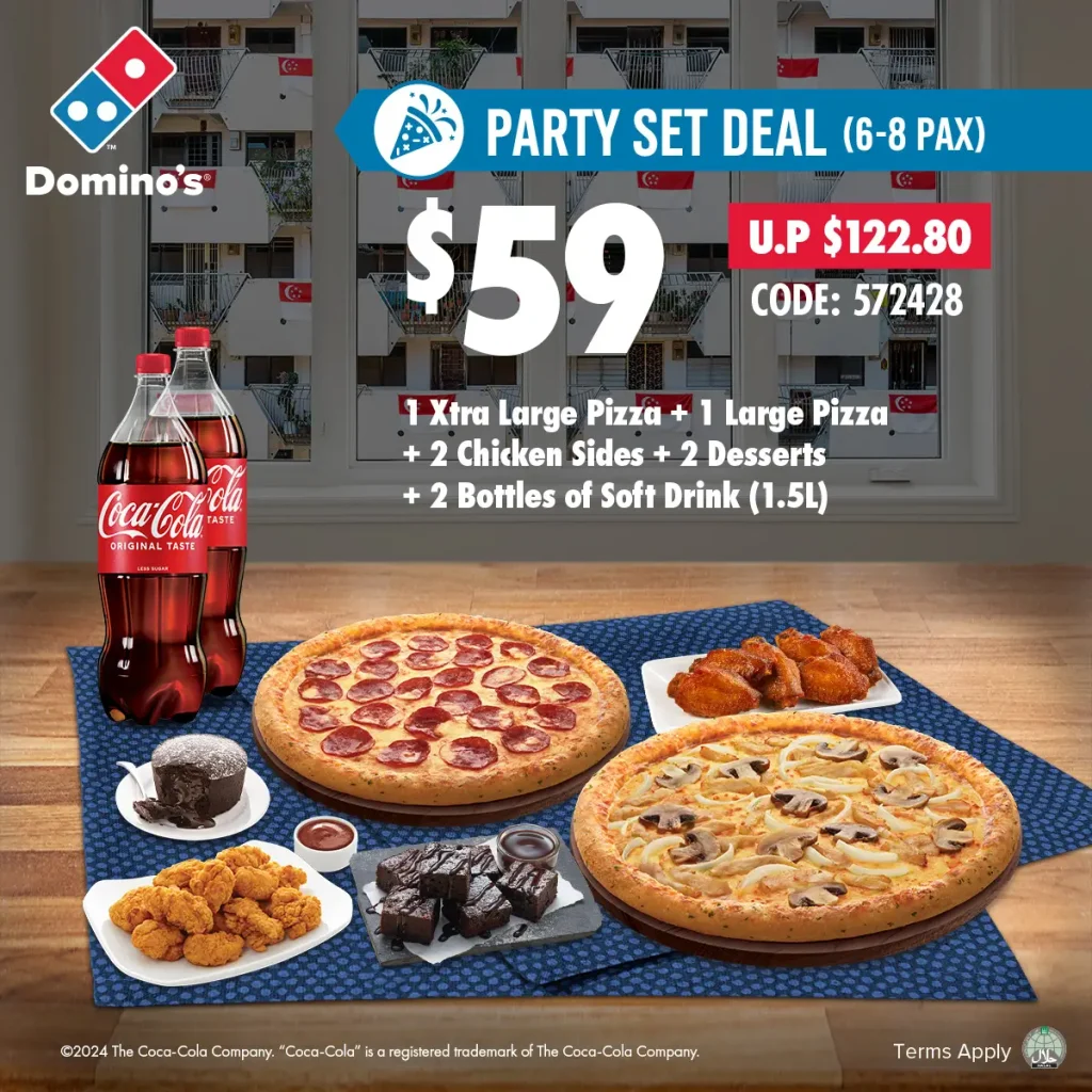 DOMINO’S MENU