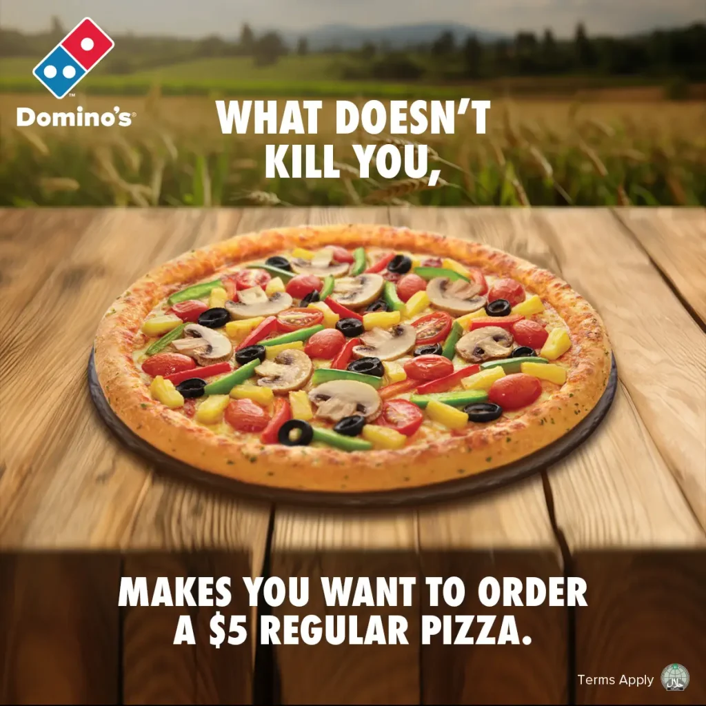 DOMINO’S MENU