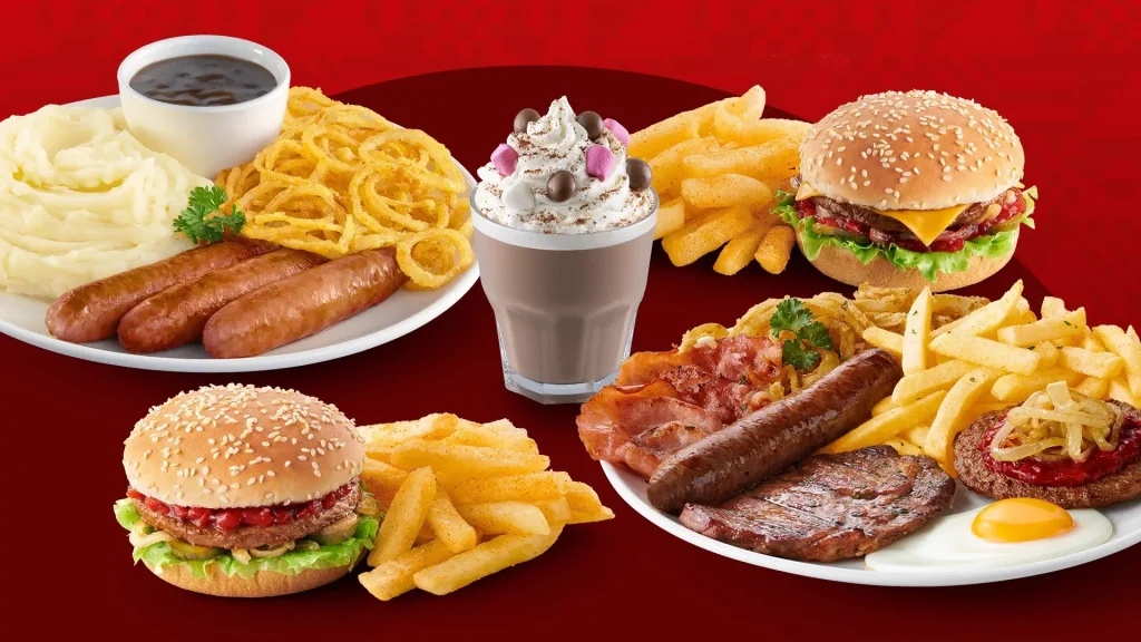 Wimpy Breakfast Menu