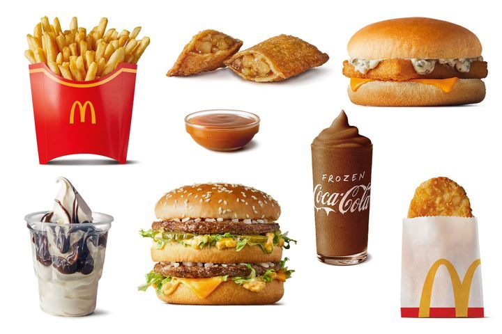 McDonalds Menu meal