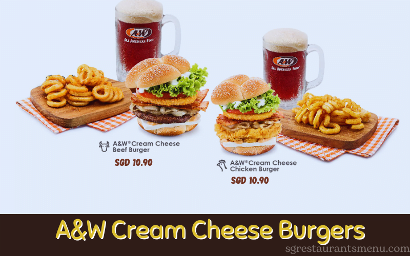 A & W MENU 