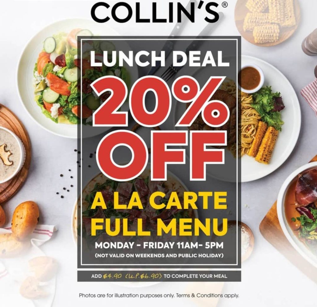 COLLIN’S MENU