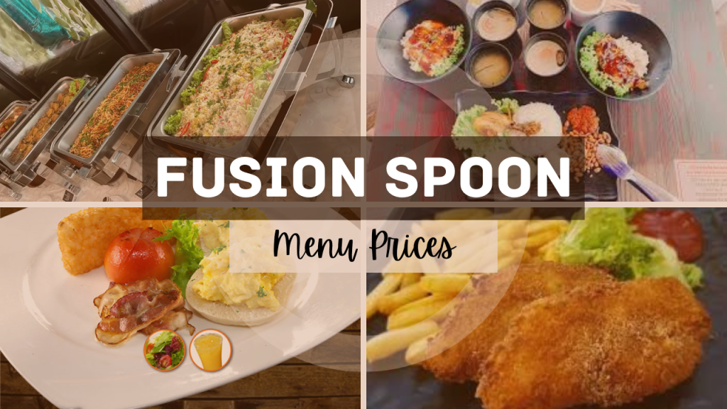 Fusion Spoon menu