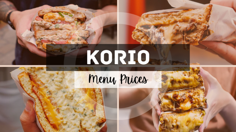 Korio menu 