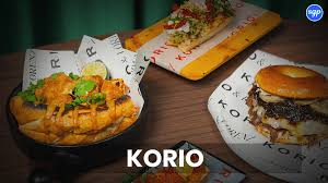 Korio menu 