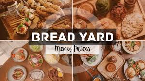 BREAD YARD MENU 