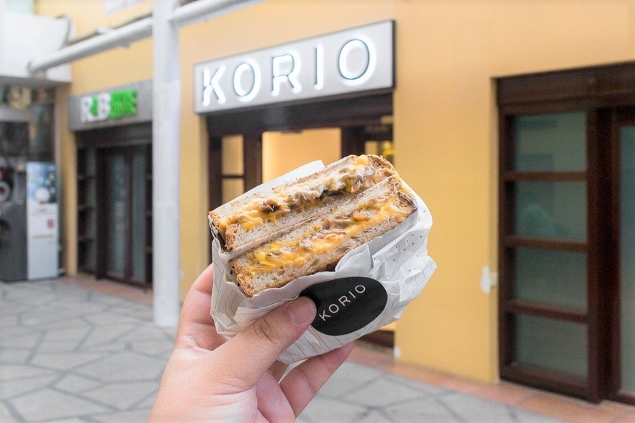 Korio menu 