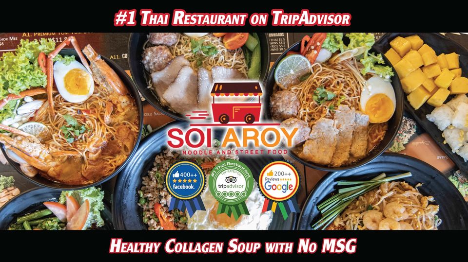 SOI AROY menu