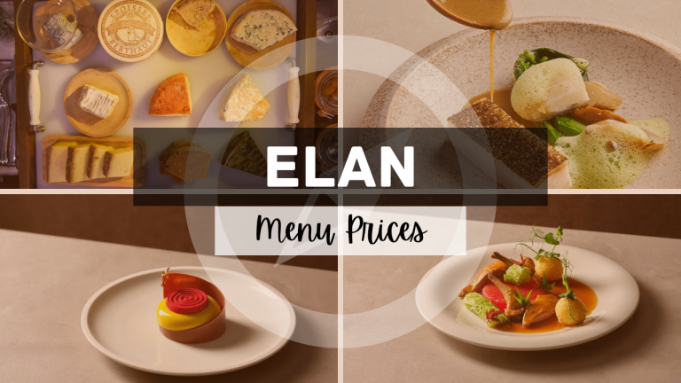 ELAN MENU SINGAPORE & UPDATED PRICES 2024