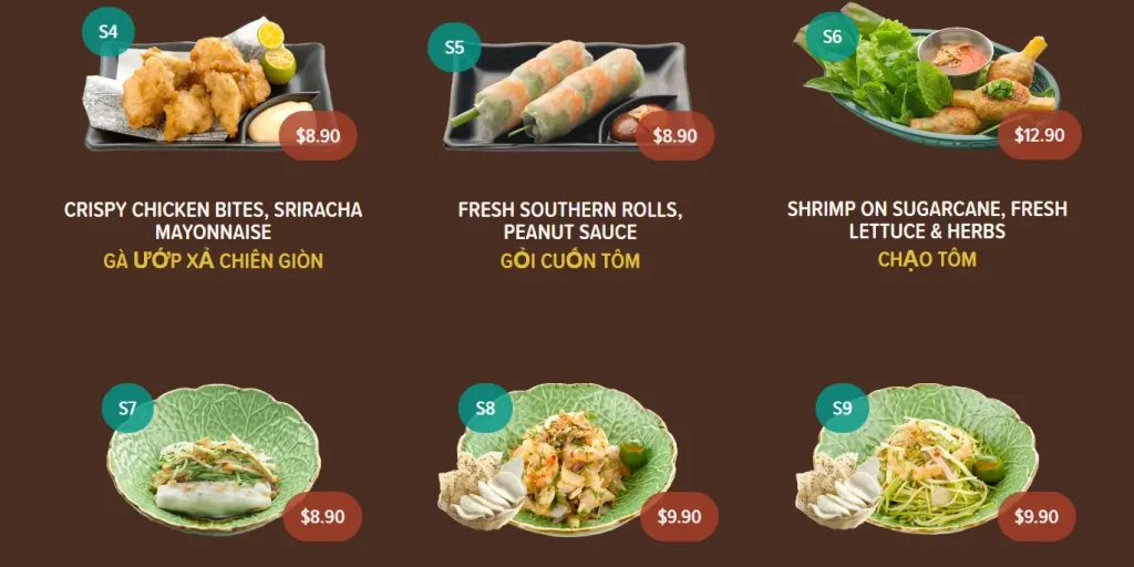 NAM NAM MENU SINGAPORE & UPDATED PRICES 2024