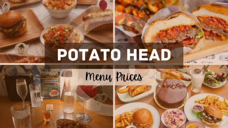 Potato Head menu