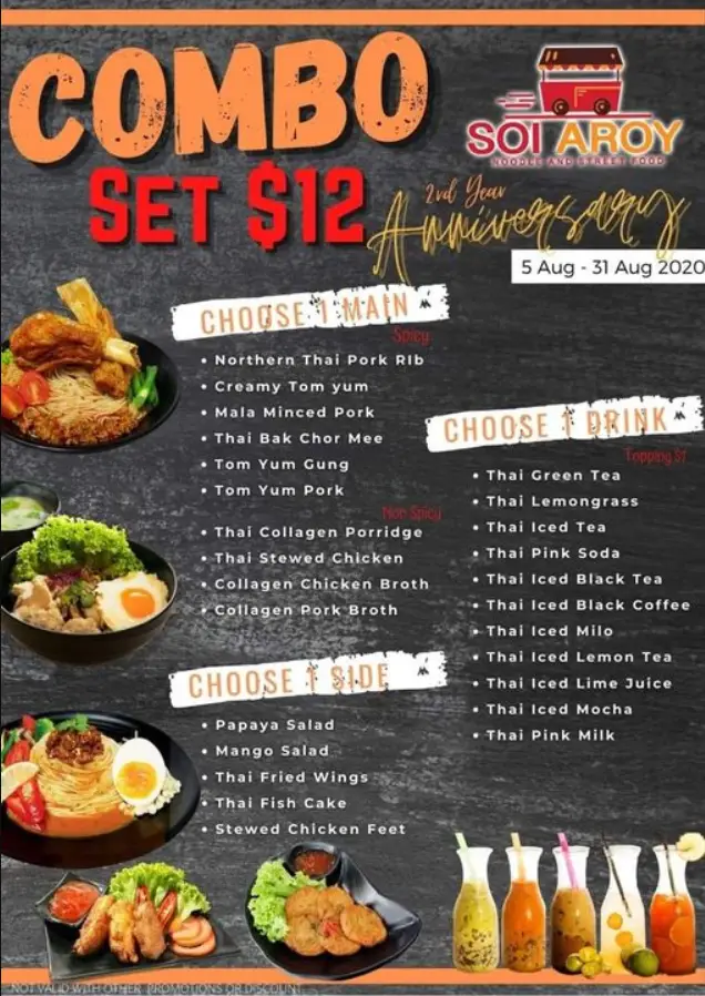 SOI AROY MENU SINGAPORE & UPDATED PRICES FEBRUARY 2025 - Singa Menu