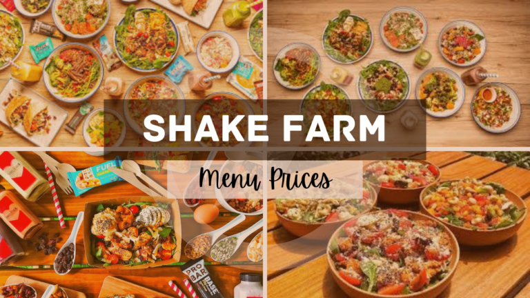 SHAKE FARM MENU SINGAPORE & UPDATED PRICES 2024