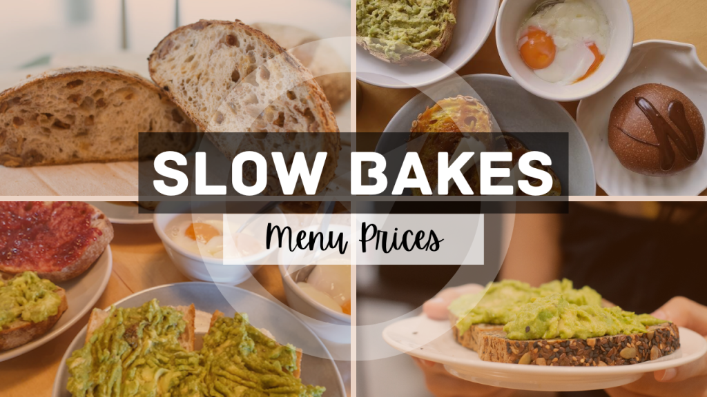 Slow Bakes menu