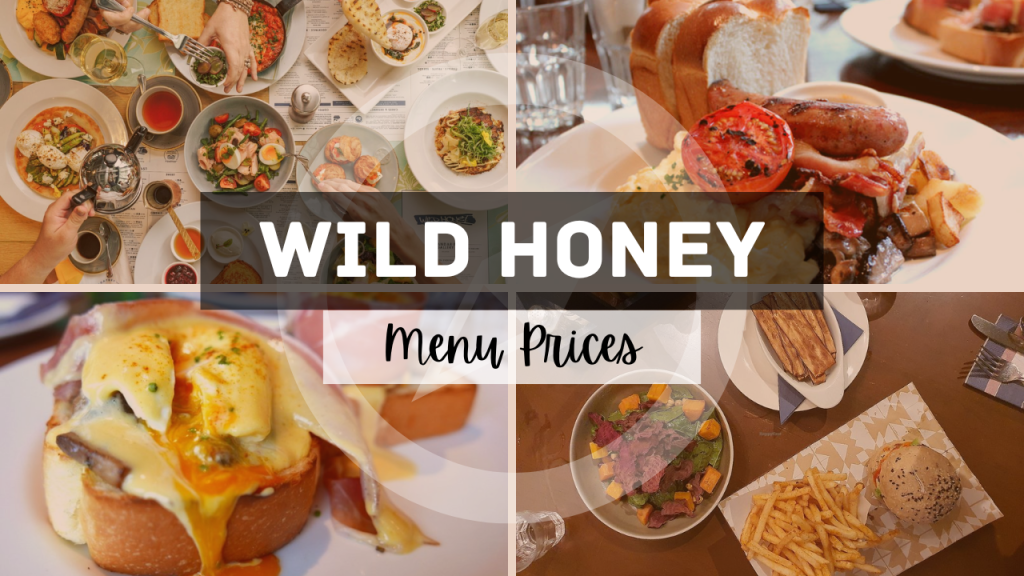 Wild Honey menu