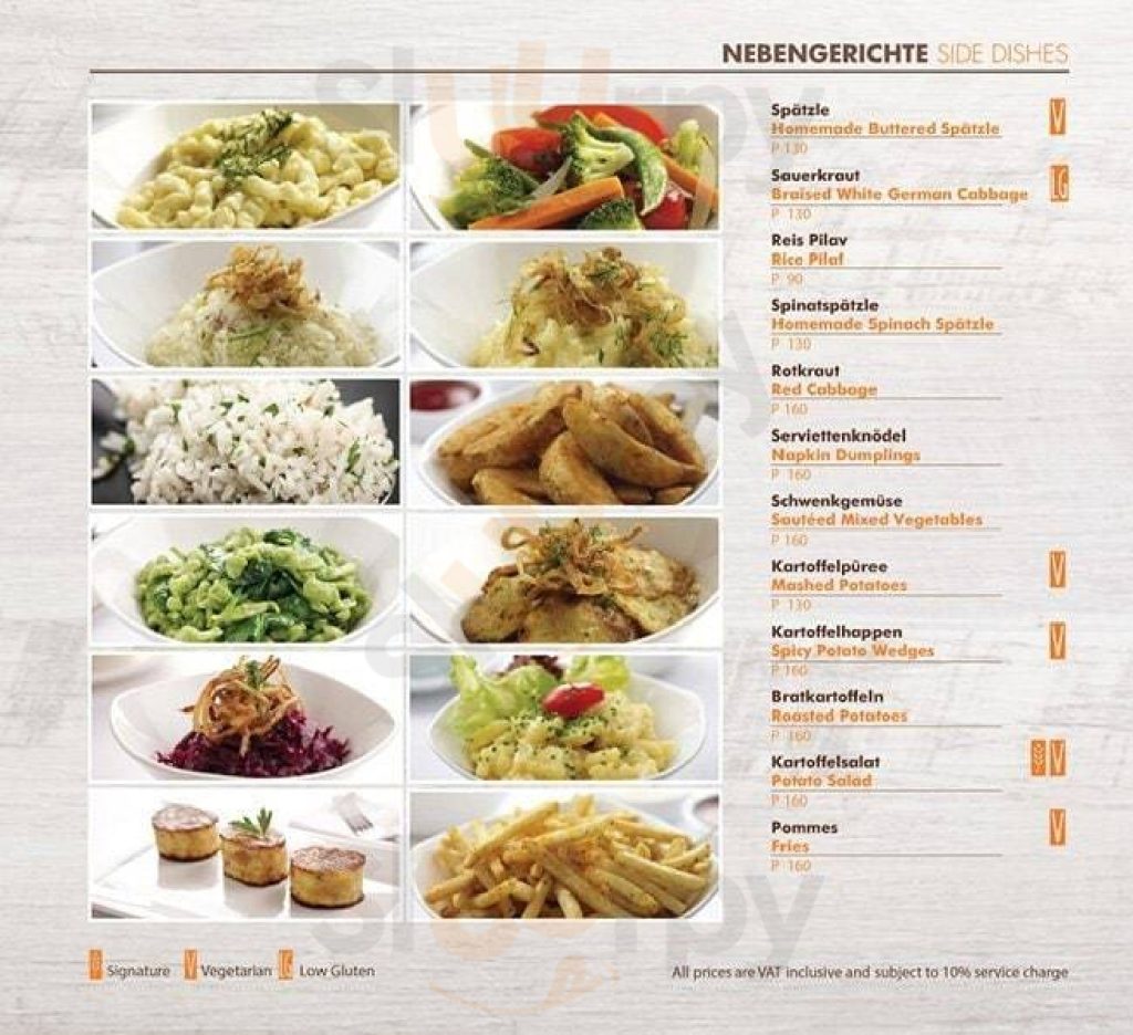 BROTZEIT MENU 