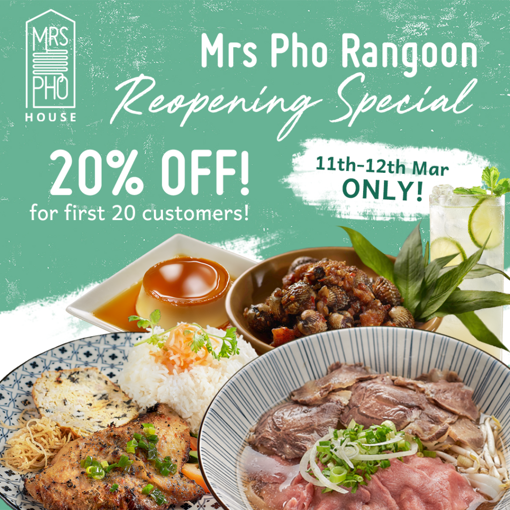 MRS PHO menu