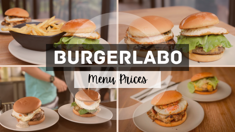 BURGERLABO MENU SINGAPORE & UPDATED PRICES 2024