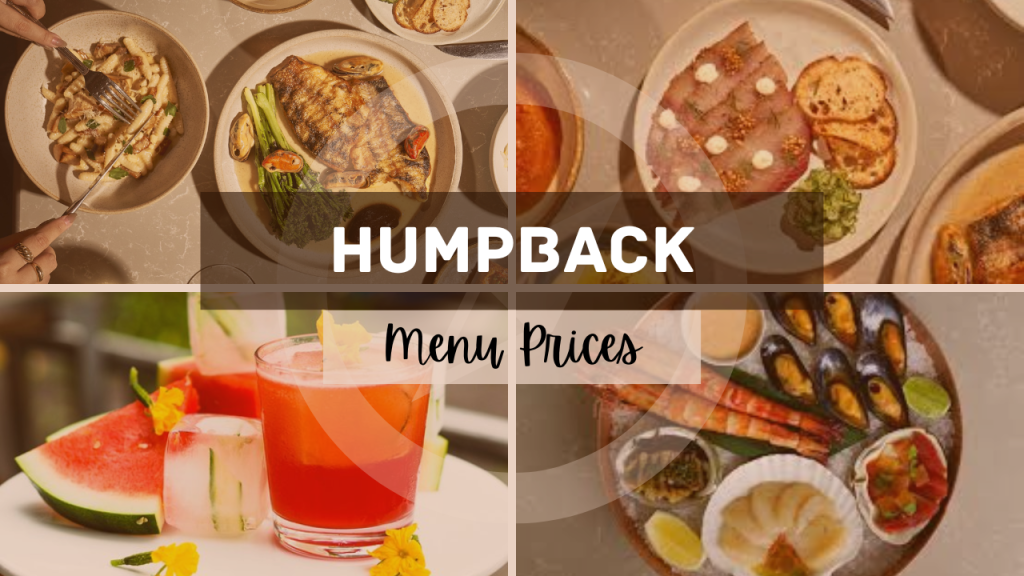 Humpback MENU