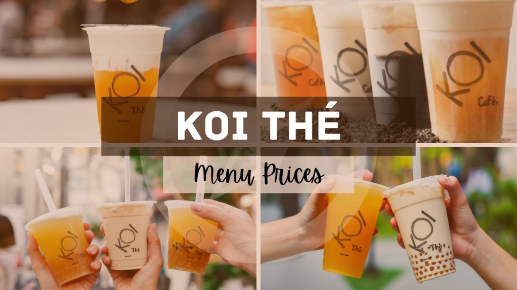 koi menu