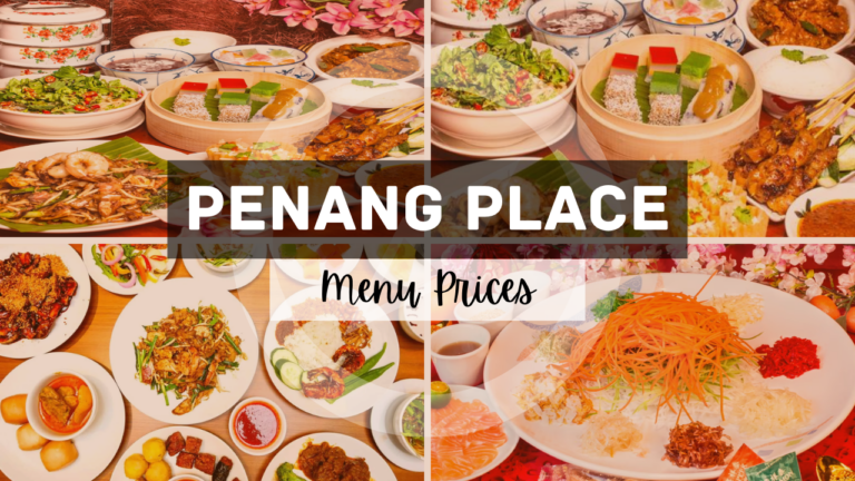 Penang Place  menu