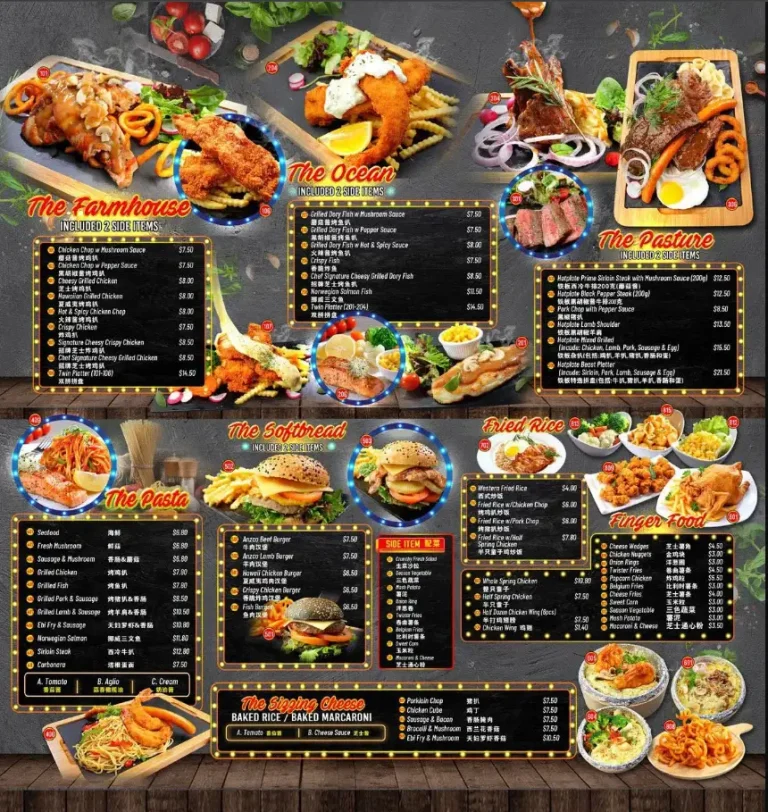 HOLEY MOLEY MENU SINGAPORE