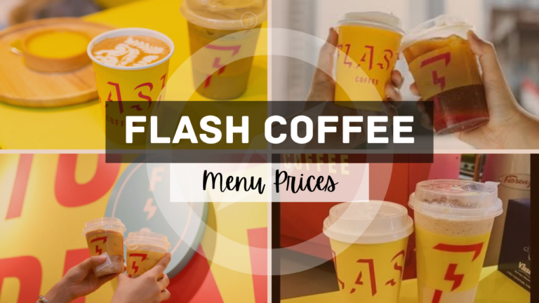 FLASH COFFEE MENU SINGAPORE 