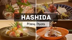 HASHIDA MENU SINGAPORE