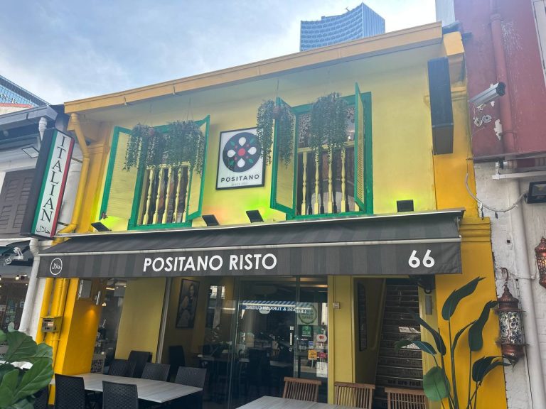 POSITANO RISTO MENU SINGAPORE & UPDATED PRICES 2025