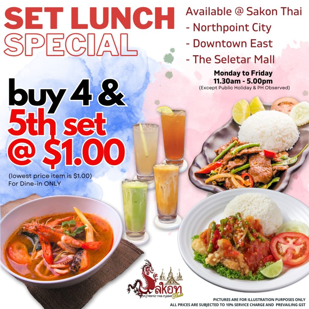 SAKON THAI MENU SINGAPORE 