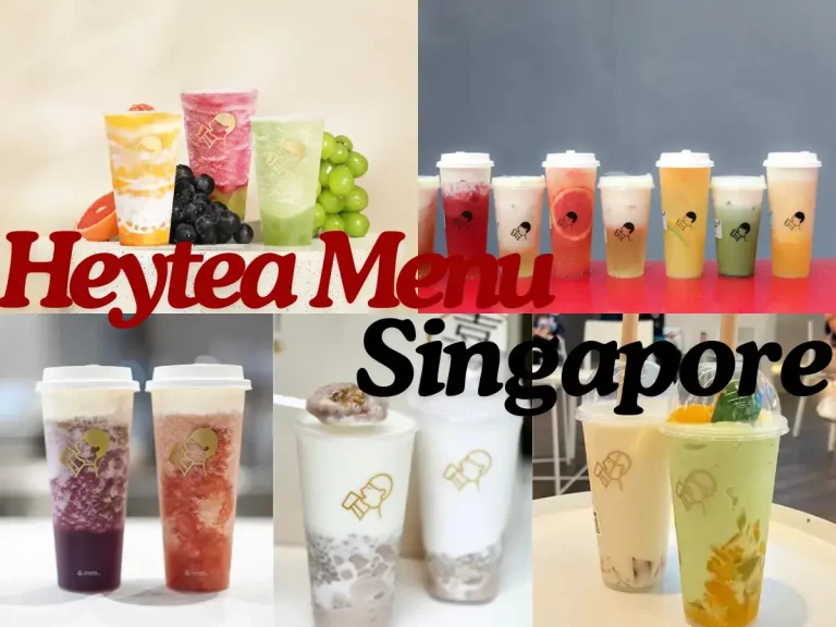 HEYTEA MENU SINGAPORE & UPDATED PRICES 2025