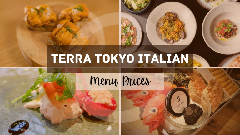 TERA TOKYO ITALIAN MENU SINGAPORE & UPDATED PRICES 2025