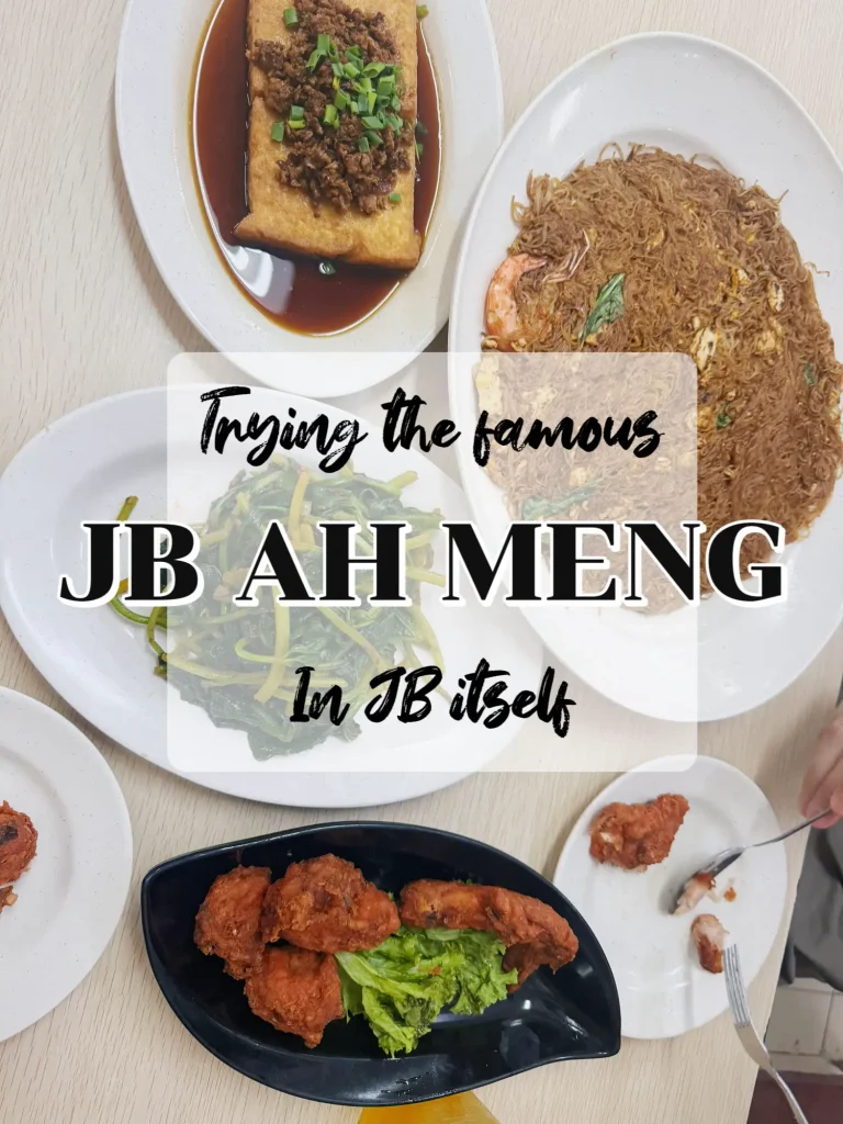 JB AH MENG MENU SINGAPORE 